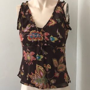 Bandolino sleeveless top Size 8